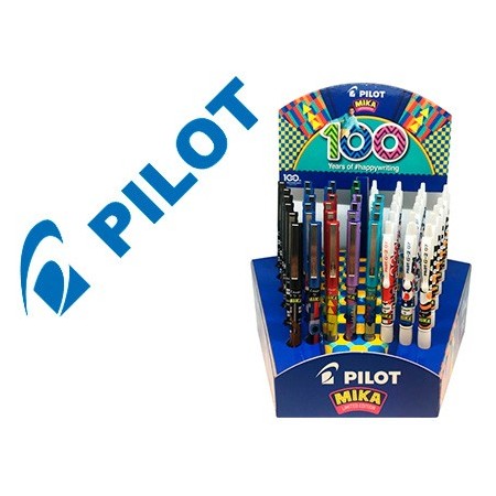 Expositor pilot 100 aniversario edicion limitada 48 unidades surtidas v5 + g-2