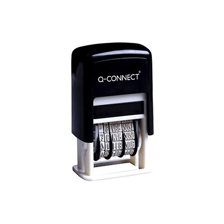 Fechador q-connect entintaje automatico 4 mm color negro
