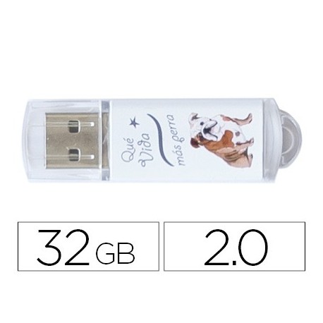 Memoria usb techonetech flash drive 32 gb 2.0 que vida mas perra