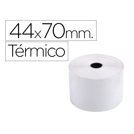 Rollo sumadora exacompta termico 44 mm x 70 mm 55 g/m2 sin bisfenol a (Pack de 10 uds.)