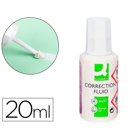 Corrector q-connect aplicador espuma frasco 20 ml (Pack de 10 uds.)