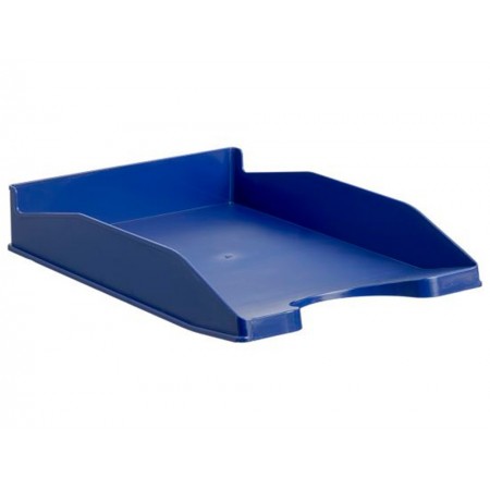 Bandeja sobremesa archivo 2000 antimicrobiana sanitized plastico azul apilable 3 posiciones para formatos din
