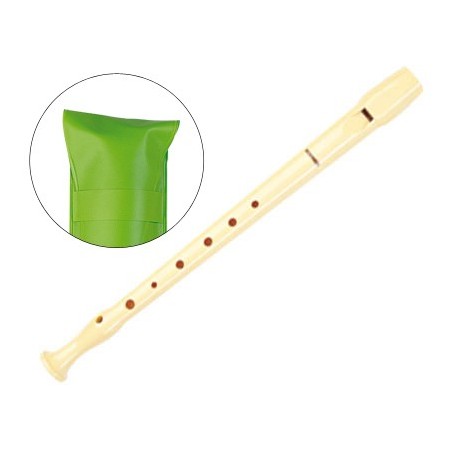 Flauta hohner plastico 9508 funda verde