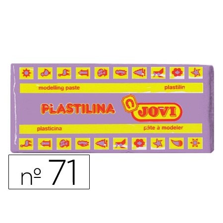 Plastilina jovi 71 lila -unidad -tamaño mediano