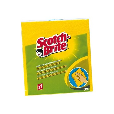 Bayeta multiuso 3m scotch brite amarilla