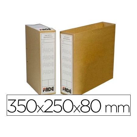 Bolsa archivo definitivo fade folio kraft bicolor (Pack de 100 uds.)