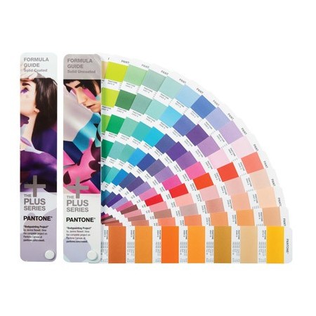 Guia de colores pantone plus formula guide incluye indice de colores y acceso web de pantone para diseño