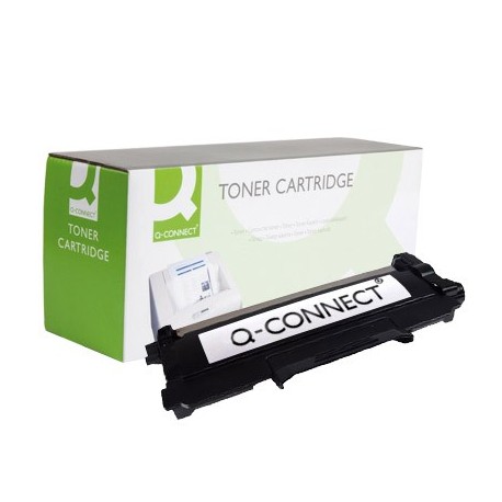 Toner q-connect compatible brother tn-2220 2.600pag negro