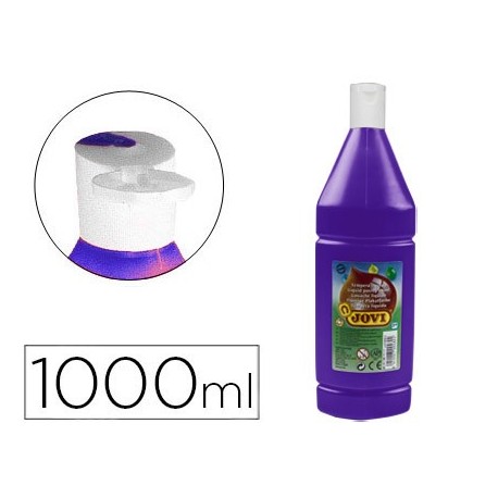 Tempera liquida jovi escolar 1000 ml violeta