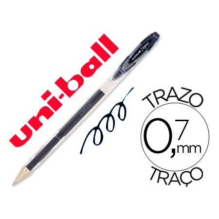Boligrafo uni-ball roller um-120 signo 0,7 mm tinta gel color negro