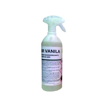 Ambientador spray ikm k-air olor vainilla / canela botella de 1 litro
