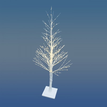 Arbol De Navidad Luces Led 120 cm. Con 460 microleds Luz Calida Apto interiores y exteriores.