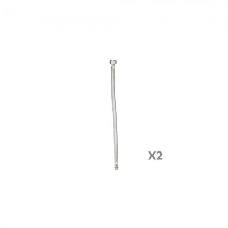 Latiguillo  Monomando Maurer H3/8" - M10 (2piezas)