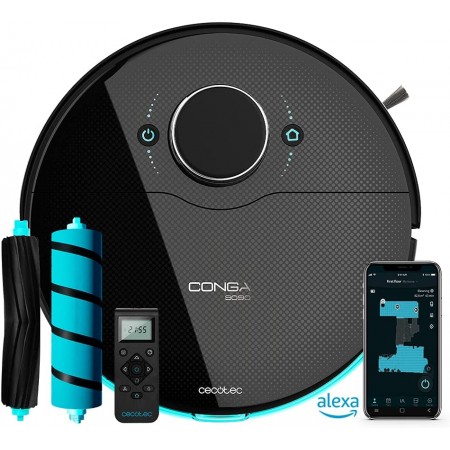 Conga 9090 IA + Base de autovaciado Conga Home 10.000