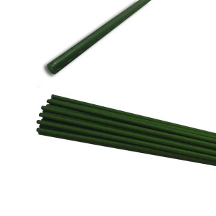 Tutor de plastico para plantas. color verde ø1,1x150cm