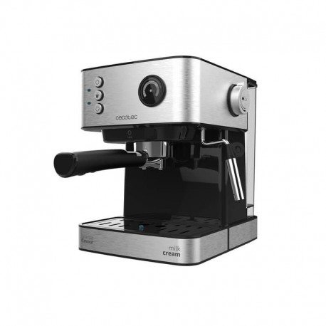 Cafetera express digital Power Espresso 20 potencia 850W, 20 bares presión, orientable, Cecotec