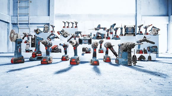 En la imagen aparecen las herramientas eléctricas de Bosch Professional